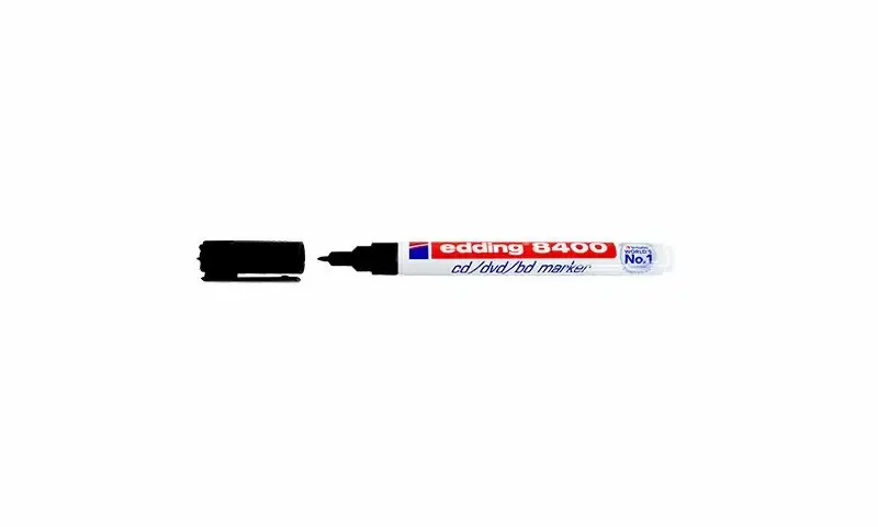 Edding 8400 CD-marker 0.5-1mm zwart