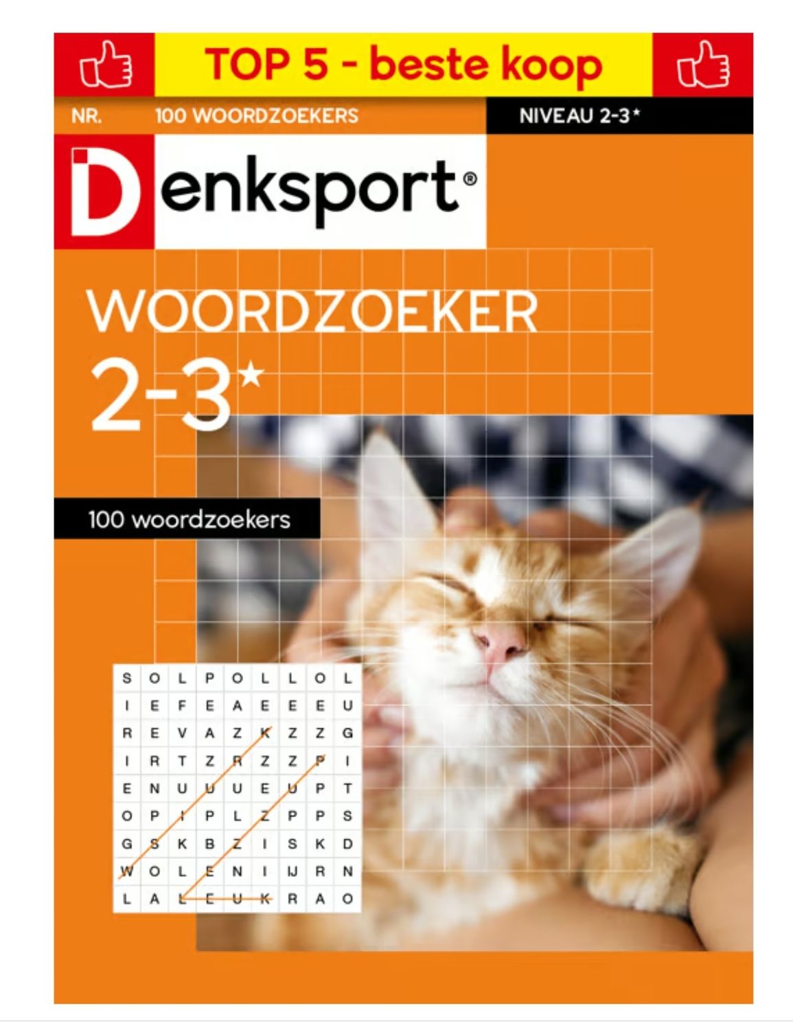 Woordzoeker 2-3* 100 Woordzoekers