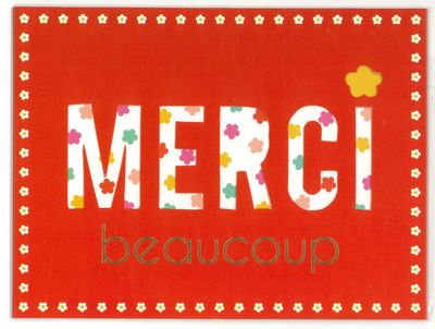 Wenskaart Bedankt - Playful 50