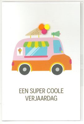 Wenskaart Verjaardag kind - Playful 63