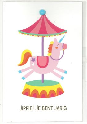 Wenskaart Verjaardag kind - Playful 73
