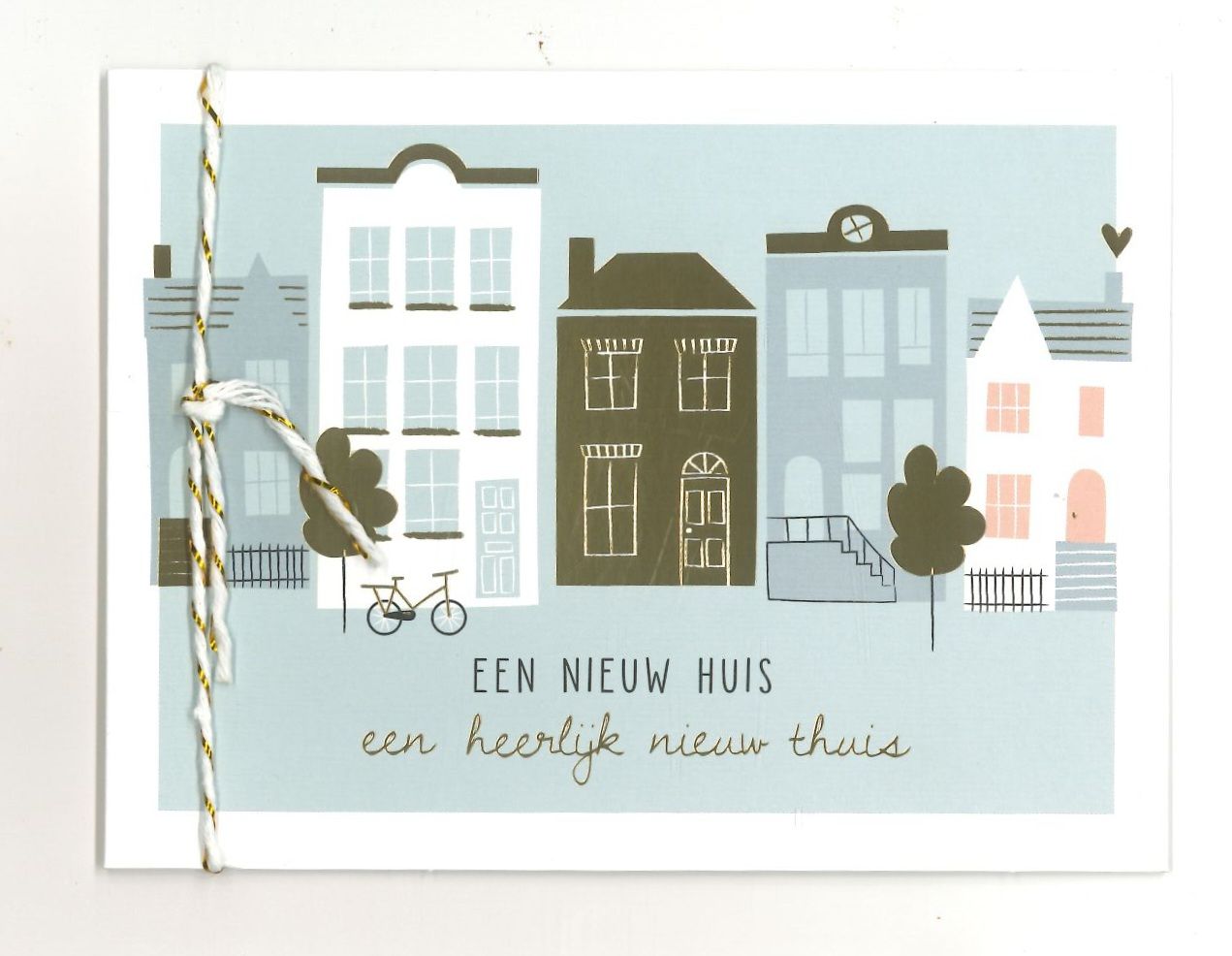 Wenskaart Nieuwe woning - Playful 07