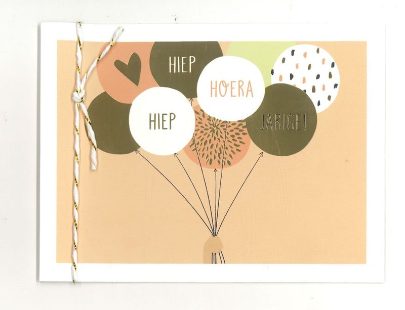 Wenskaart Verjaardag - Playful 15