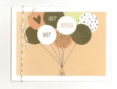 Wenskaart Verjaardag - Playful 15
