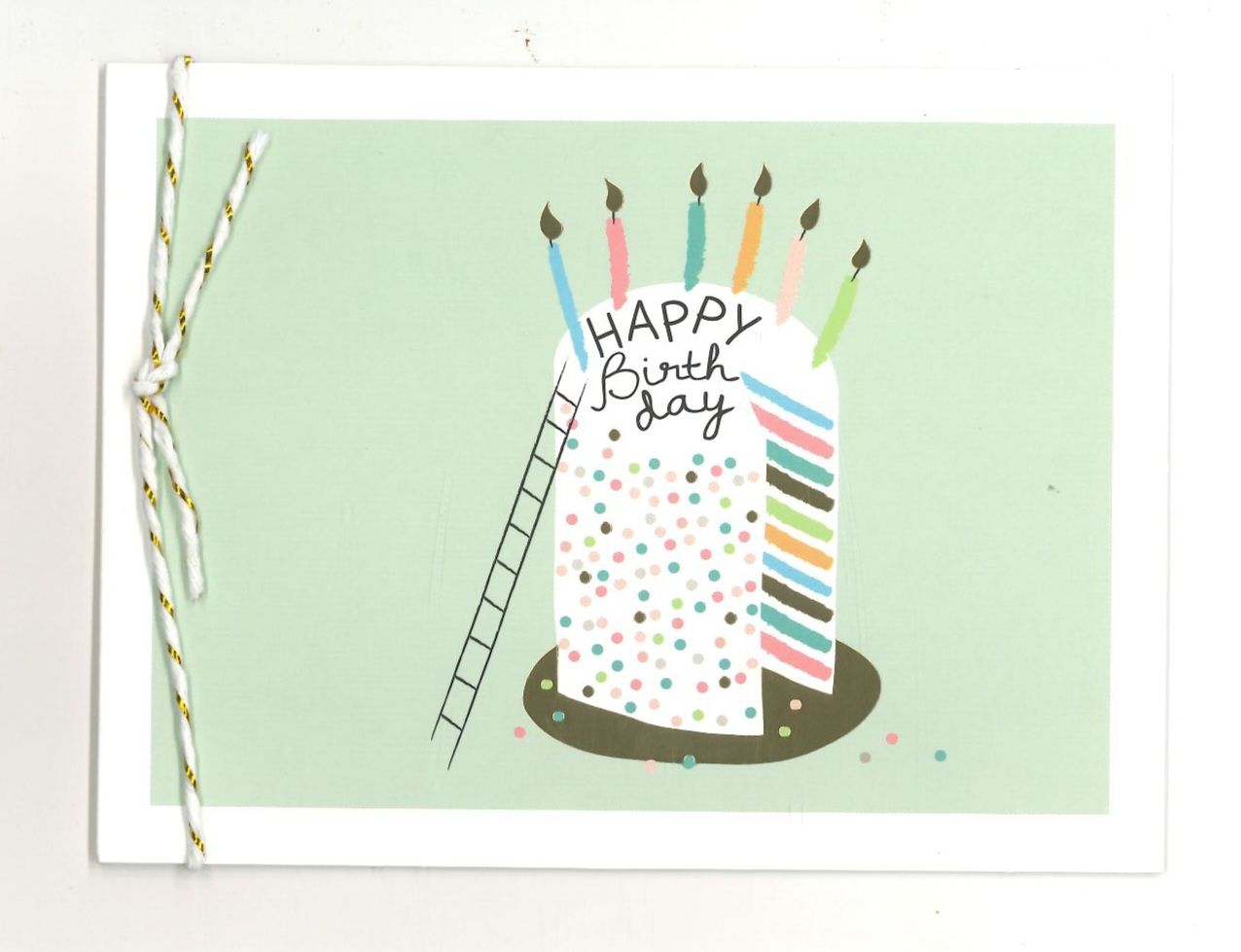 Wenskaart Happy Birthday - Playful 11