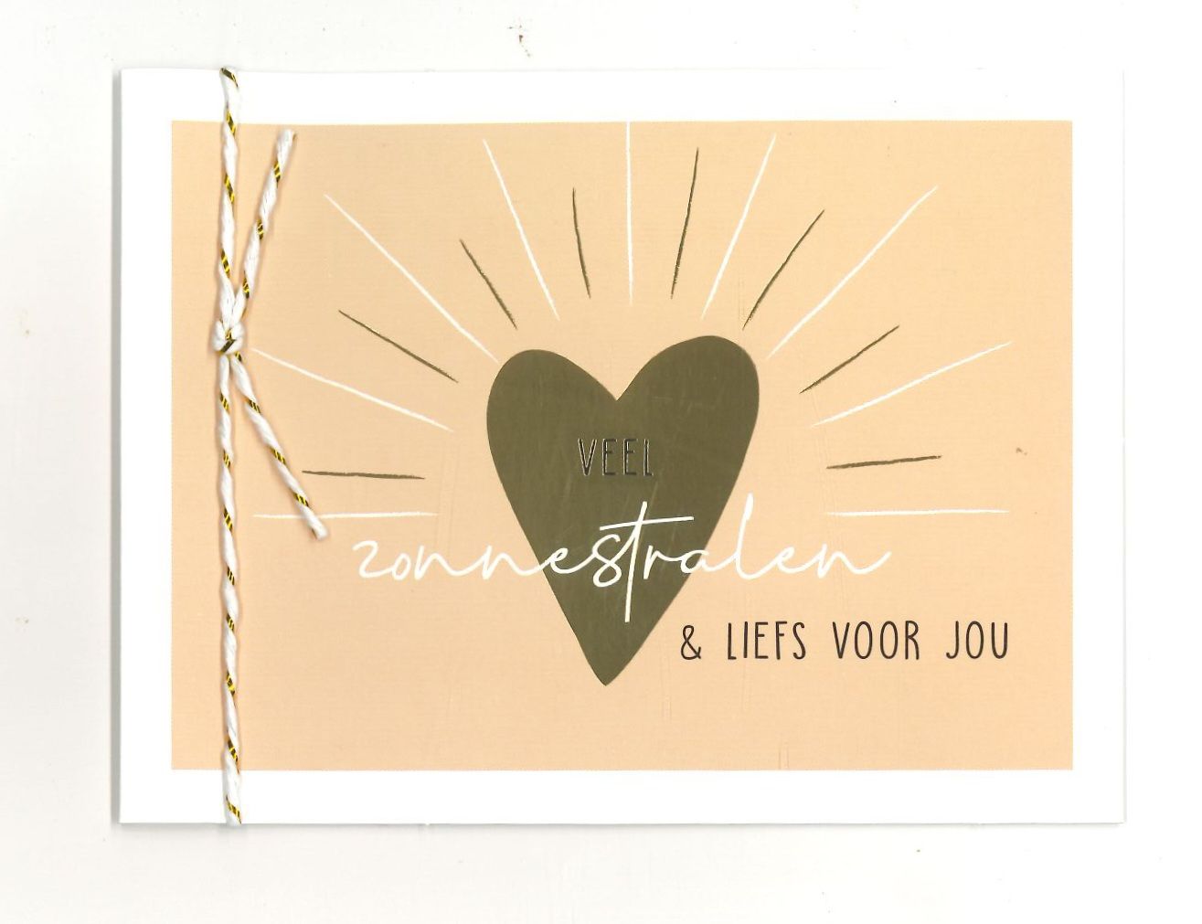 Wenskaart Beterschap - Playful 17
