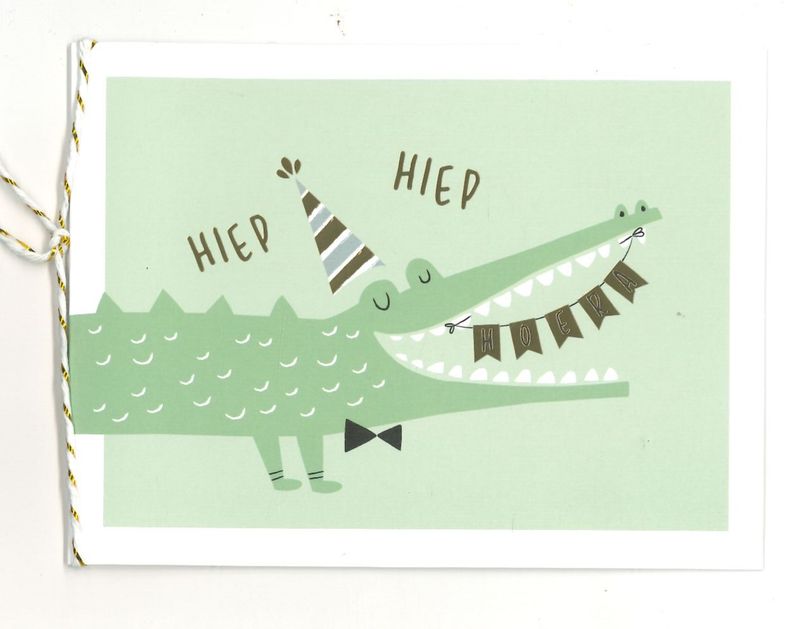 Wenskaart Verjaardag - Playful 14