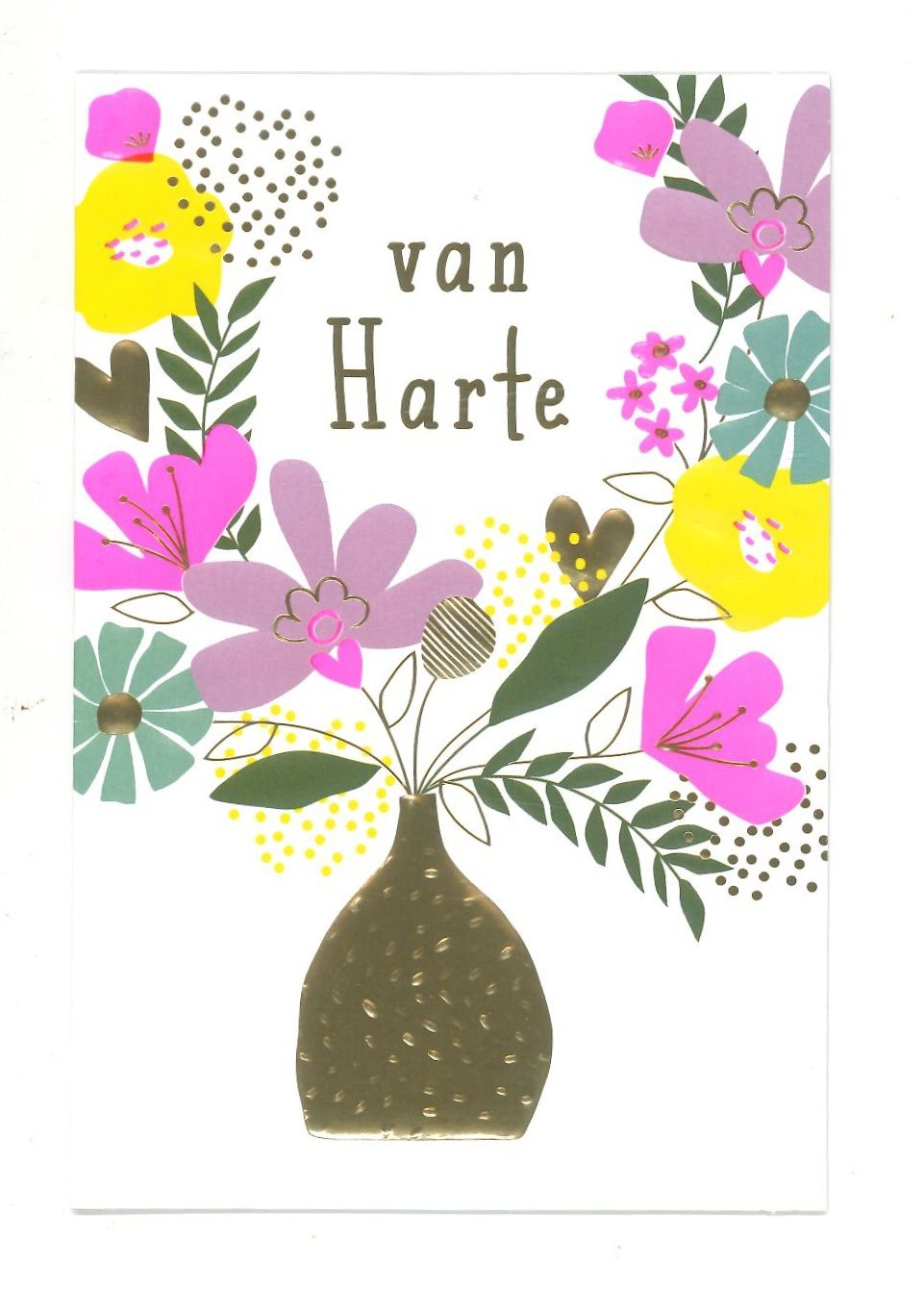 Wenskaart Gefeliciteerd - Playful 23