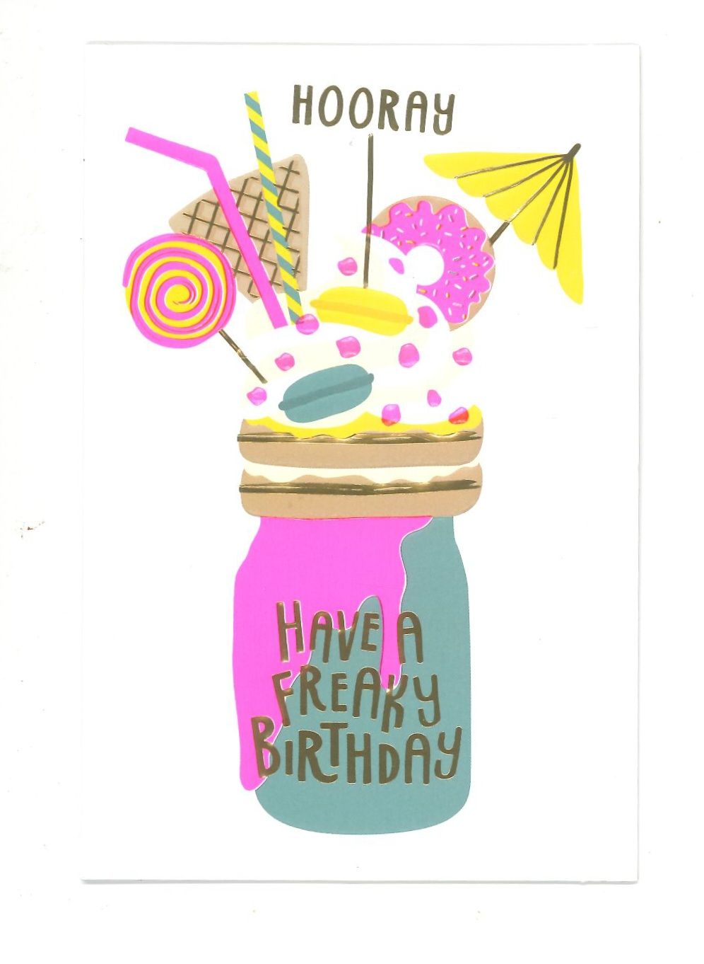 Wenskaart Happy Birthday - Playful 24