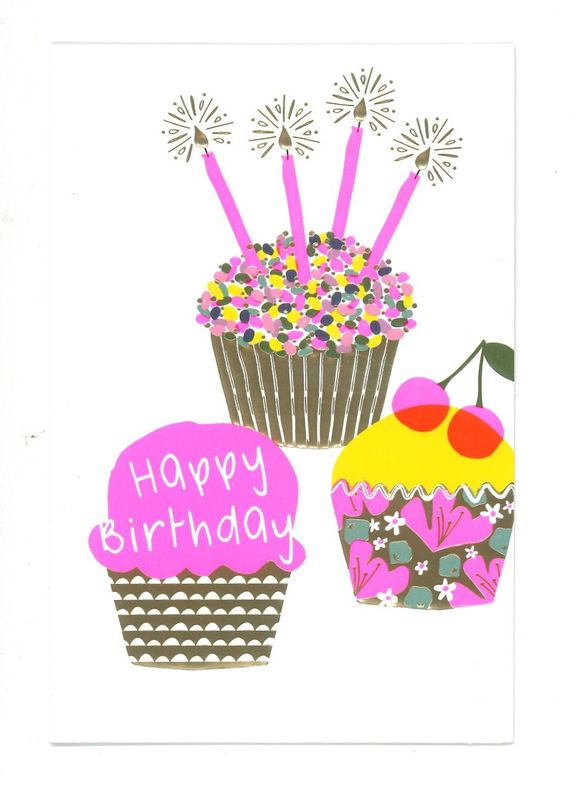 Wenskaart Happy Birthday - Playful 35
