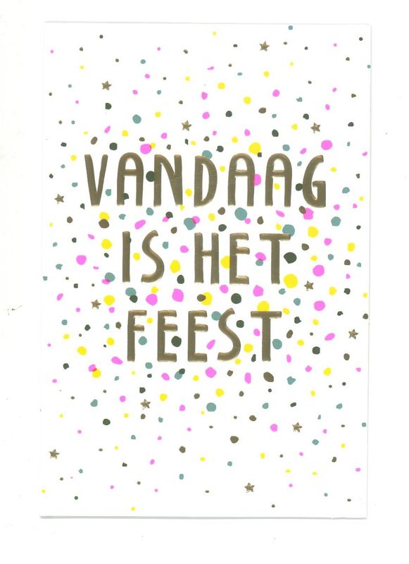 Wenskaart Verjaardag - Playful 30
