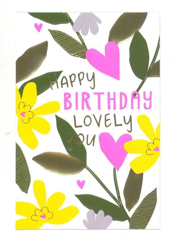 Wenskaart Happy Birthday - Playful 37