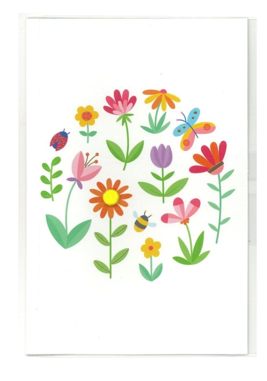 Wenskaart Blanco - Playful 66