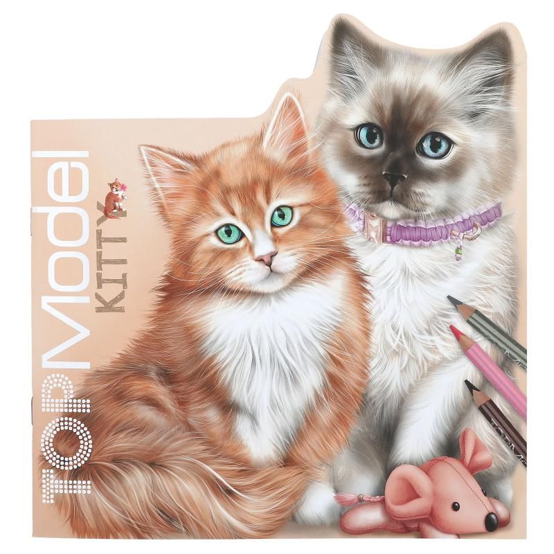 TOPModel Kitty kleurboek KITTY and DOGGY