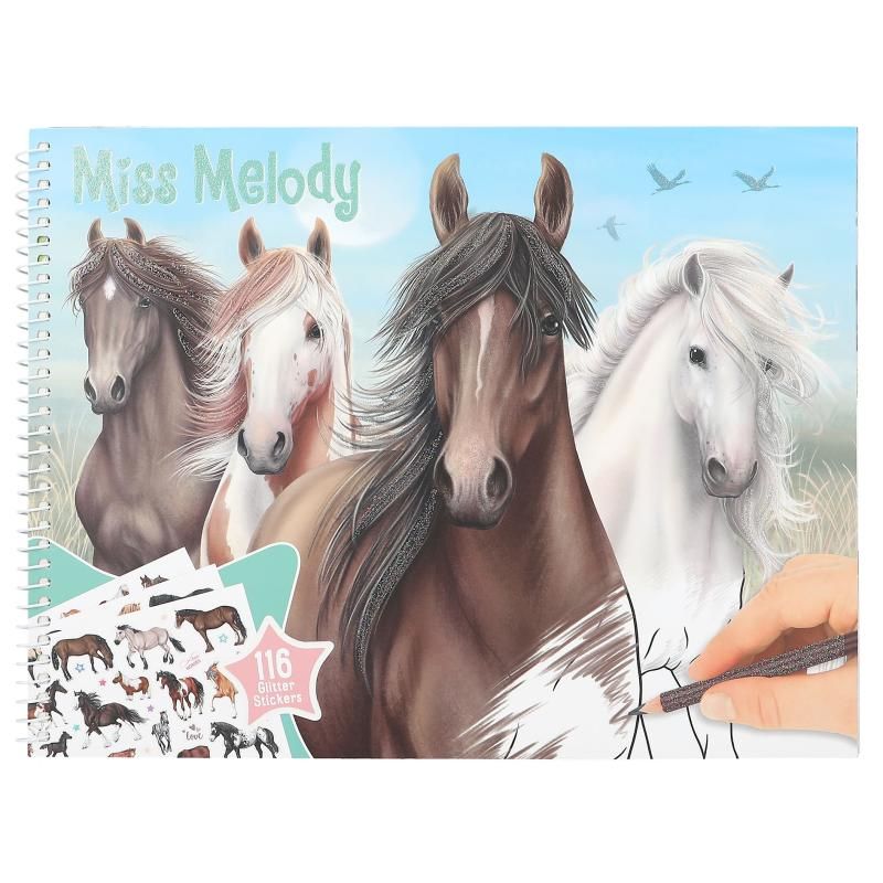Miss Melody kleurboek