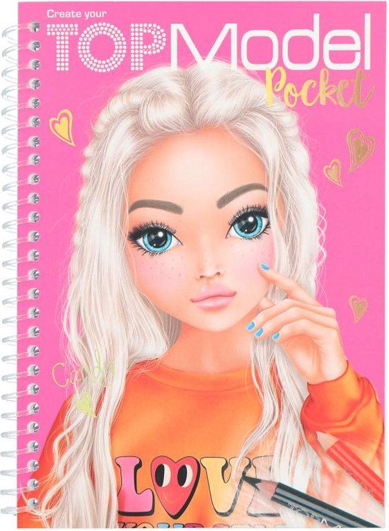 TOPModel pocket kleurboek Candy