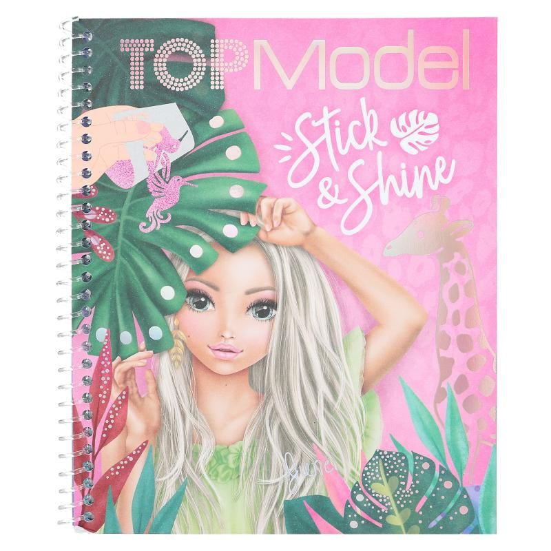 TOPModel kleurboek Stick &amp; Shine