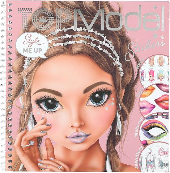 TOPModel Dress me up Face GLITTER QUEEN