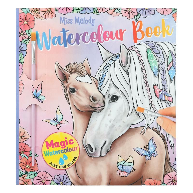 Miss Melody Watercolour boek