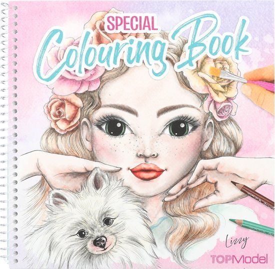 TOPModel Special Colouring Book