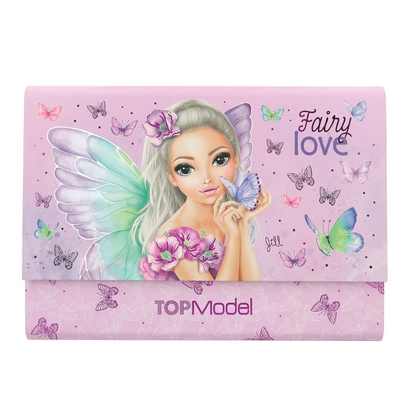 TOPModel briefpapier in registermap FAIRY LOVE