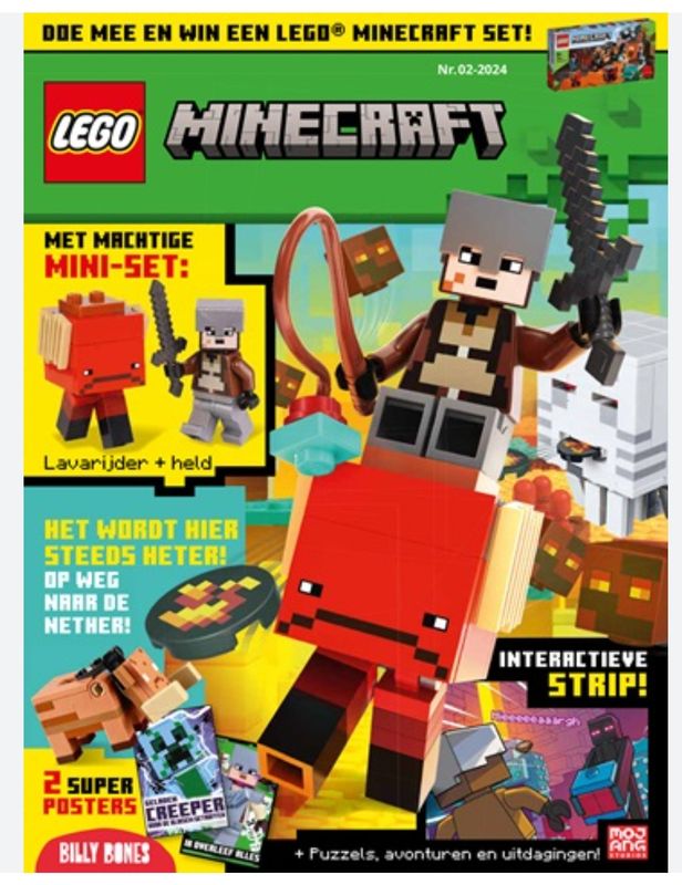 Lego Minecraft Magazine