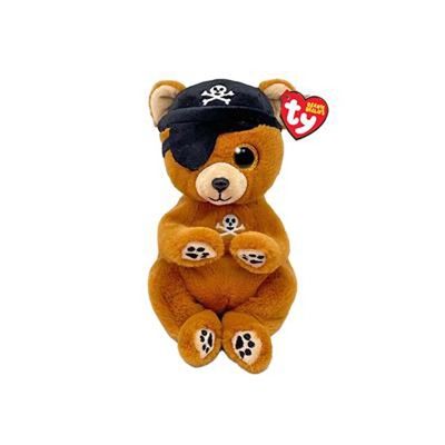 Ty Beanie Babies Bellies Pirate Bear 15cm
