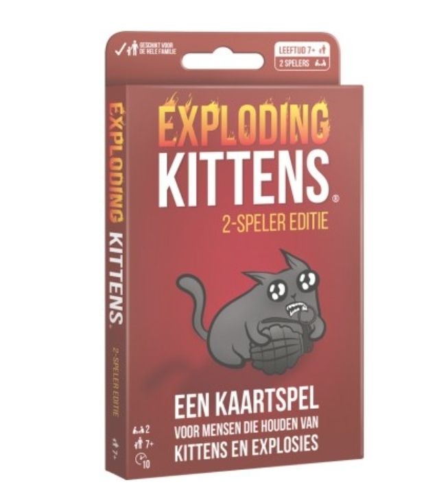 Exploding Kittens: 2 Speler Editie NL