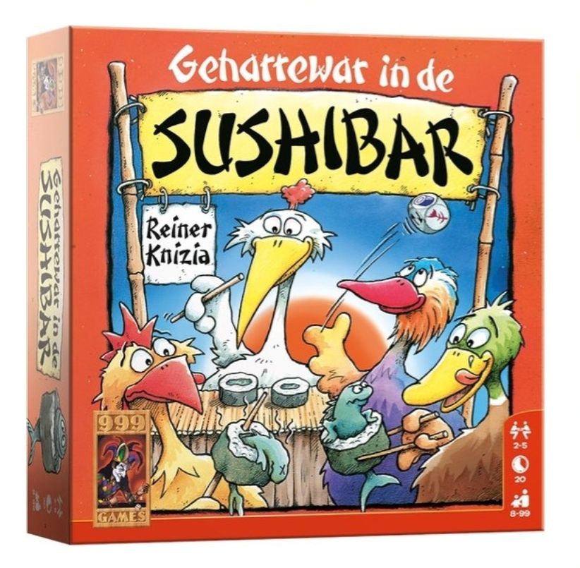 Geharrewar in de Sushibar Dobbelspel