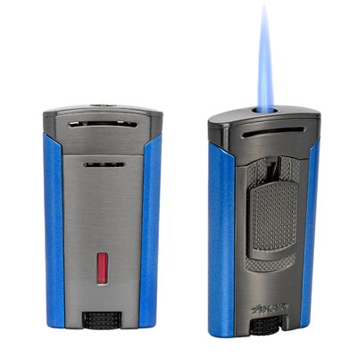Astral Single JetFlame Aansteker Gunmetal and Blue
