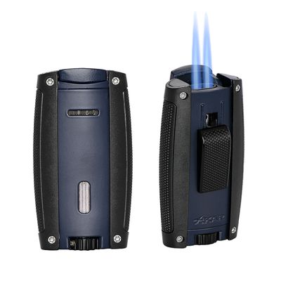 Turismo Double JetFlame Aansteker Matte Blue