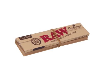 Raw Connoisseur Classic King Size Slim Leaves + Tips
