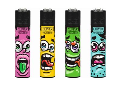 Clipper - Printed Faces - CP11 ( 4 stuks)