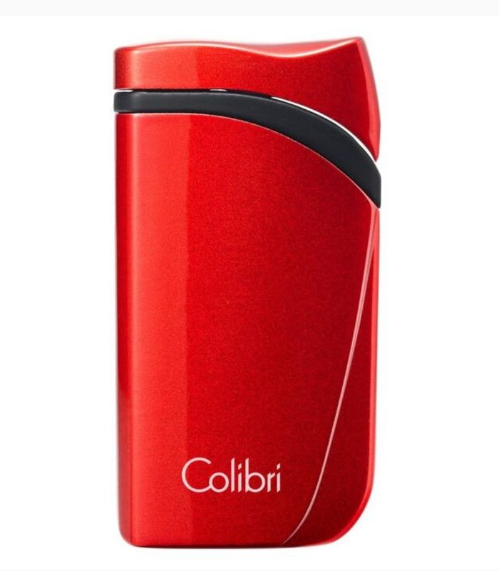 Colibri aansteker Single Flame Falcon Metallic Red