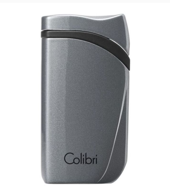 Colibri aansteker Single Flame Falcon Metallic Silver