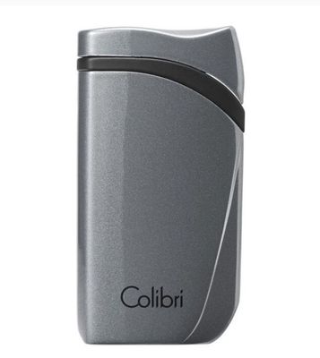 Colibri aansteker Single Flame Falcon Metallic Silver