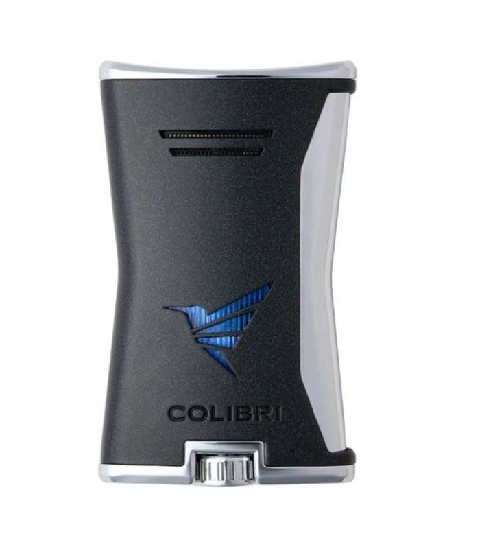 Colibri aansteker Single Jetflame Slim Black/Chrome