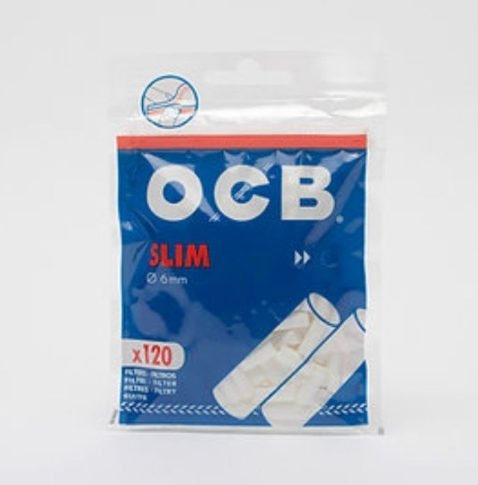 OCB slim filter tips zakje 120 stuks
