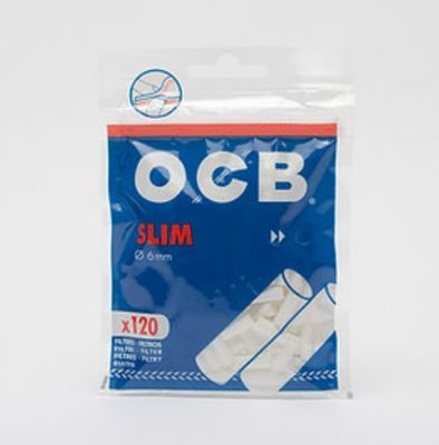OCB slim filter tips zakje 120 stuks