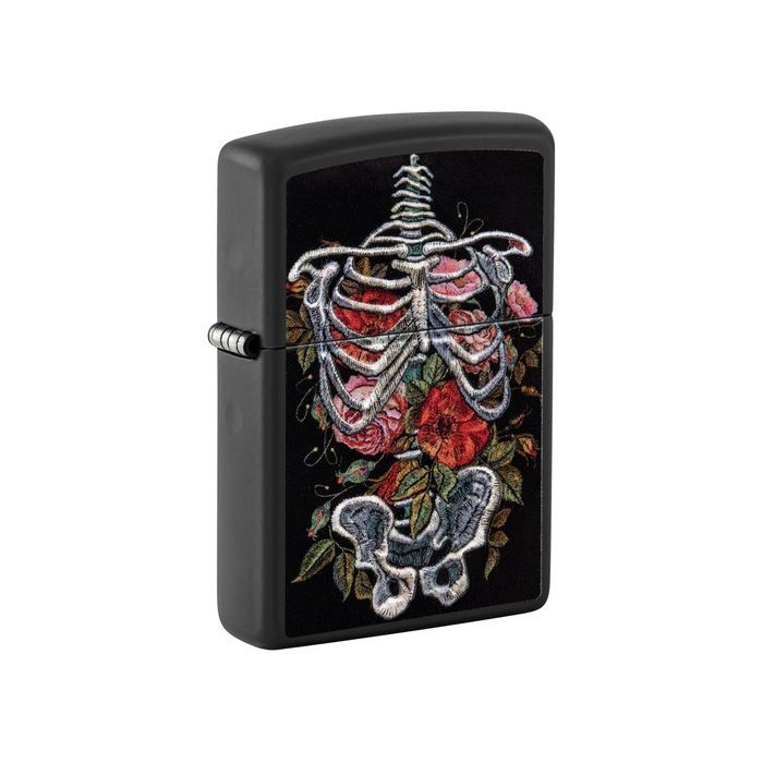 Zippo 218 Skelett Embroidery