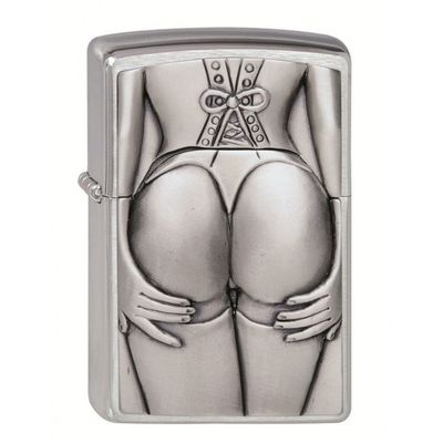 ZIPPO PL 200 STOCKING GIRL TRICK EMB(K