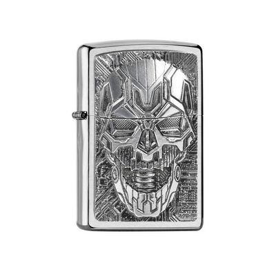 Zippo 200 Technic Skull Trick