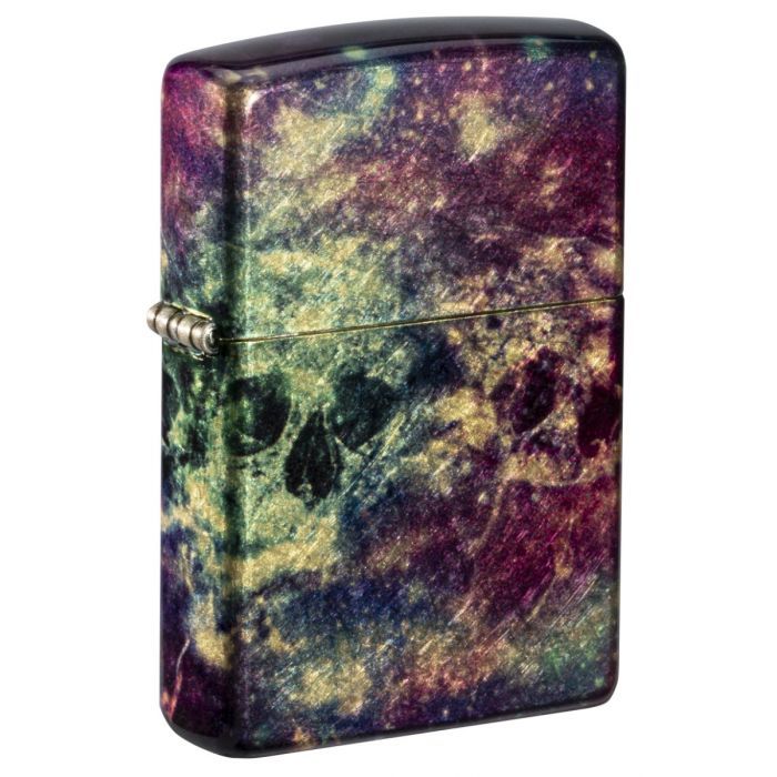 Zippo 48458 Galaxy Skull Design