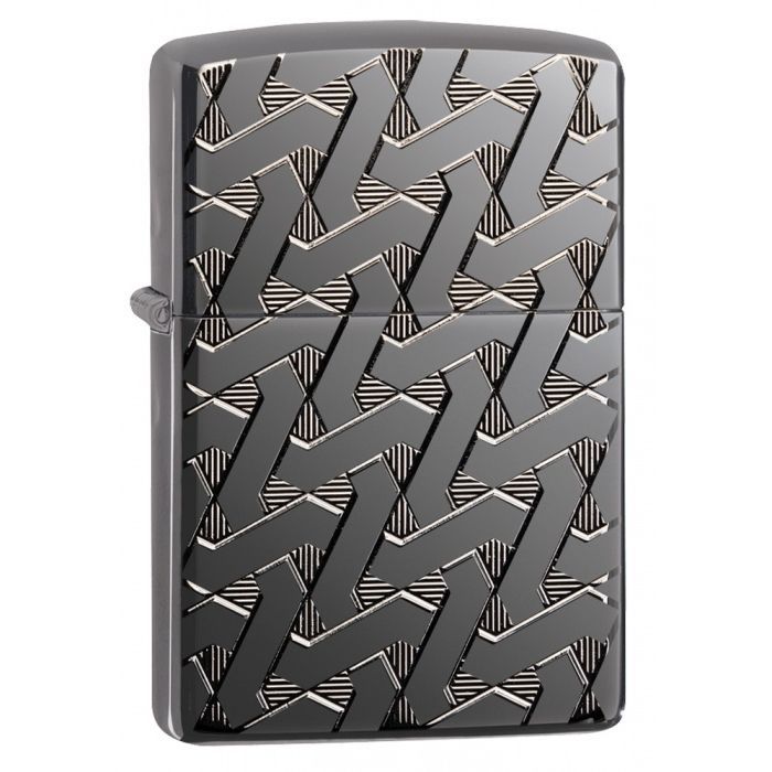 ZIPPO PL24095 Geometric Weave Design