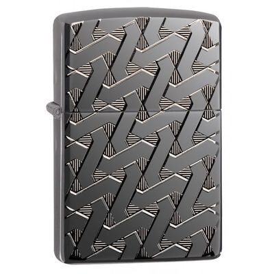 ZIPPO PL24095 Geometric Weave Design