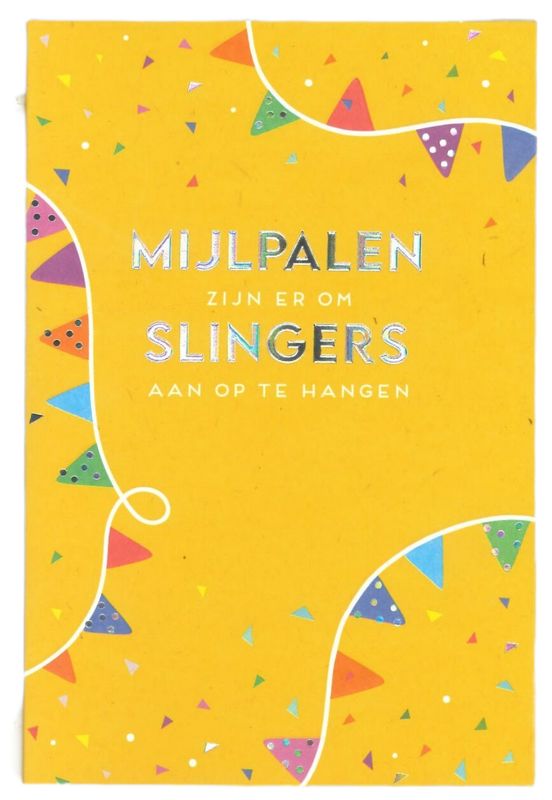 Wenskaart Felicitatie - Bubblegum 23