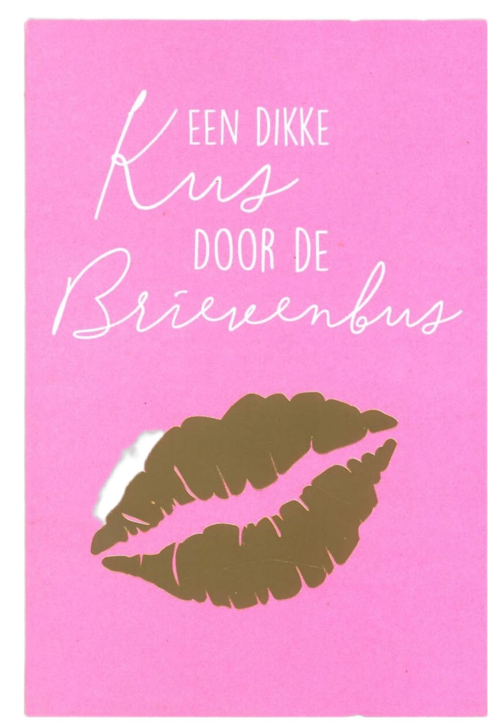 Wenskaart vriendschap - Bubblegum 41