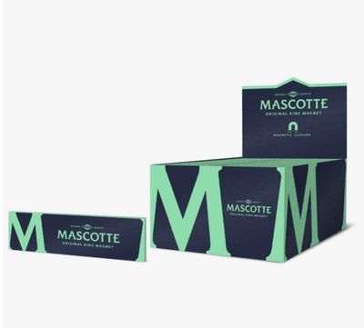 Mascotte original slim size with magnet 34 vloeitjes Display ( 50 stuks)