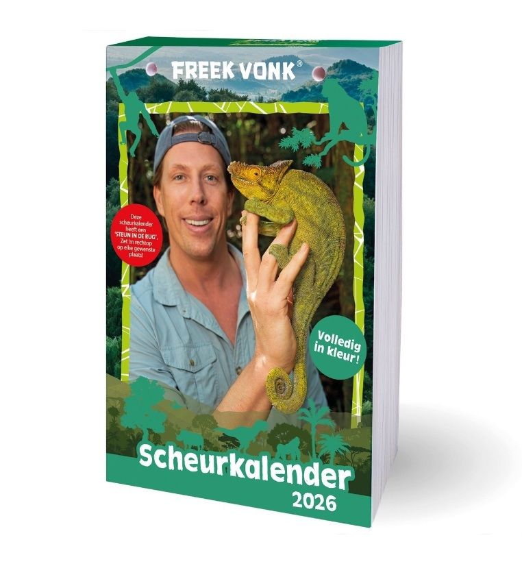 Freek Vonk Scheurkalender 2026