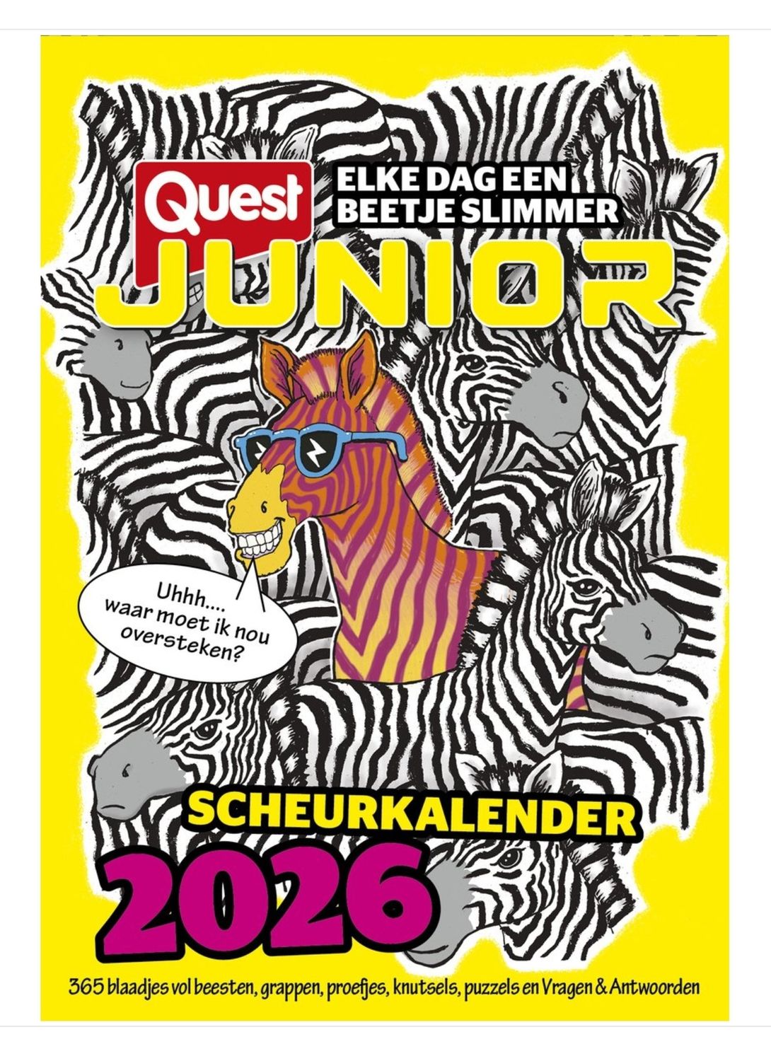 QUEST JUNIOR SCHEURKALENDER 2026